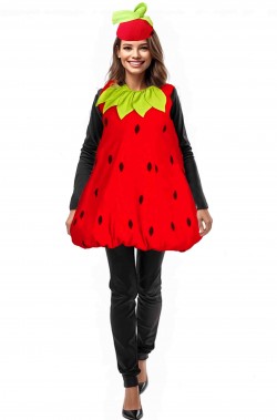 Costume da fragolina donna