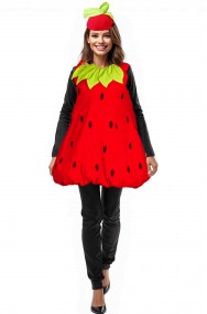 Costume da fragolina donna