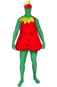 Costume di carnevale da fragola adulta