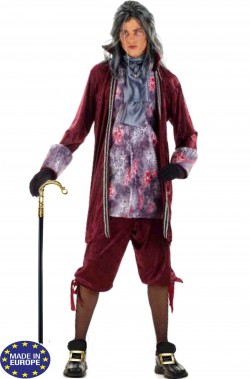 Costume veneziano uomo bordeaux