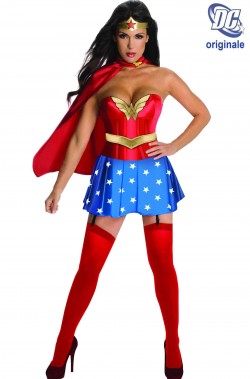 Costume di Wonder Woman con corsetto