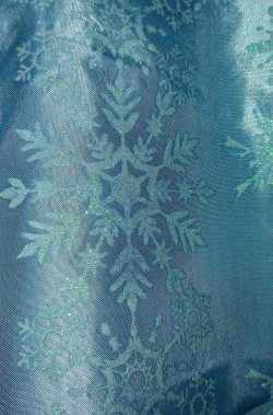 Tessuto del Costume di Elsa di Frozen bambina lusso