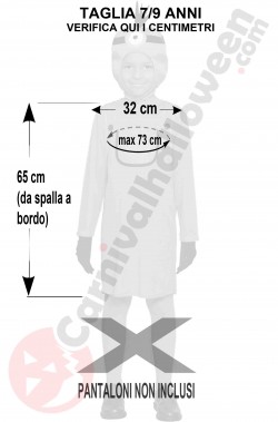 Misure Costume dei Minions Bambina economico 7 9 anni
