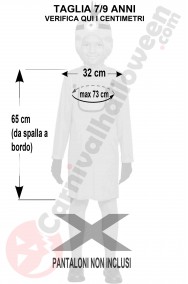 Misure Costume dei Minions Bambina economico 7 9 anni