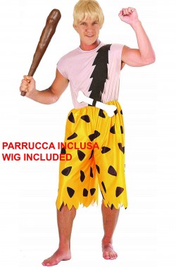 Costume di Carnevale da adulto Bam Bam dei Flintstones