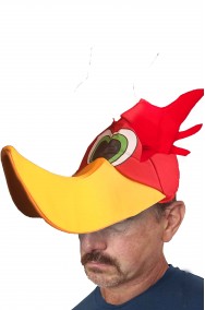Cappello da uccello picchio Woody Woodpeker