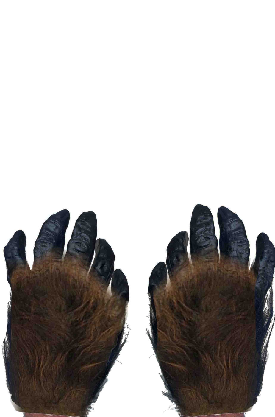 Guanti gorilla scimmia scimpanzè marroni