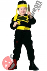 Costume di carnevale bambino piccolo da Ninja