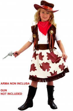 Costume cowgirl bambina sceriffo Jane