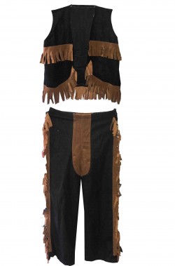 Costume da Cowboy bambino gilet e pantaloni