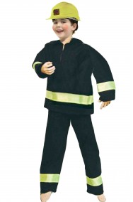 Costume carnevale bambino da pompiere ingegnere di cantiere