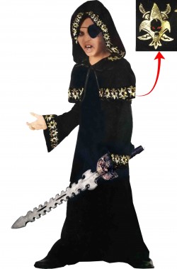 Costume Halloween Pirata Gotico della Morte