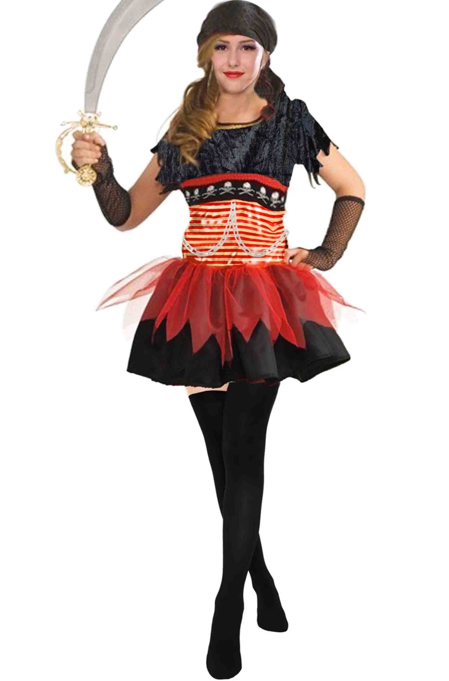 Costume da Piratessa Punk donna