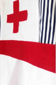Tessuto del costume da Infermiera bambina crocerossina