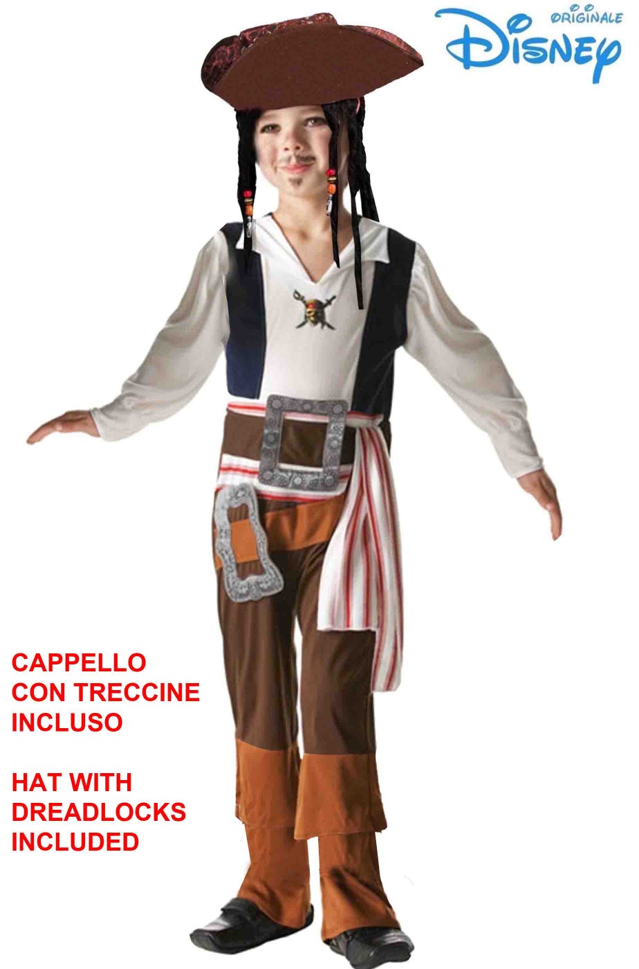 Costume carnevale Bambino Jack Sparrow