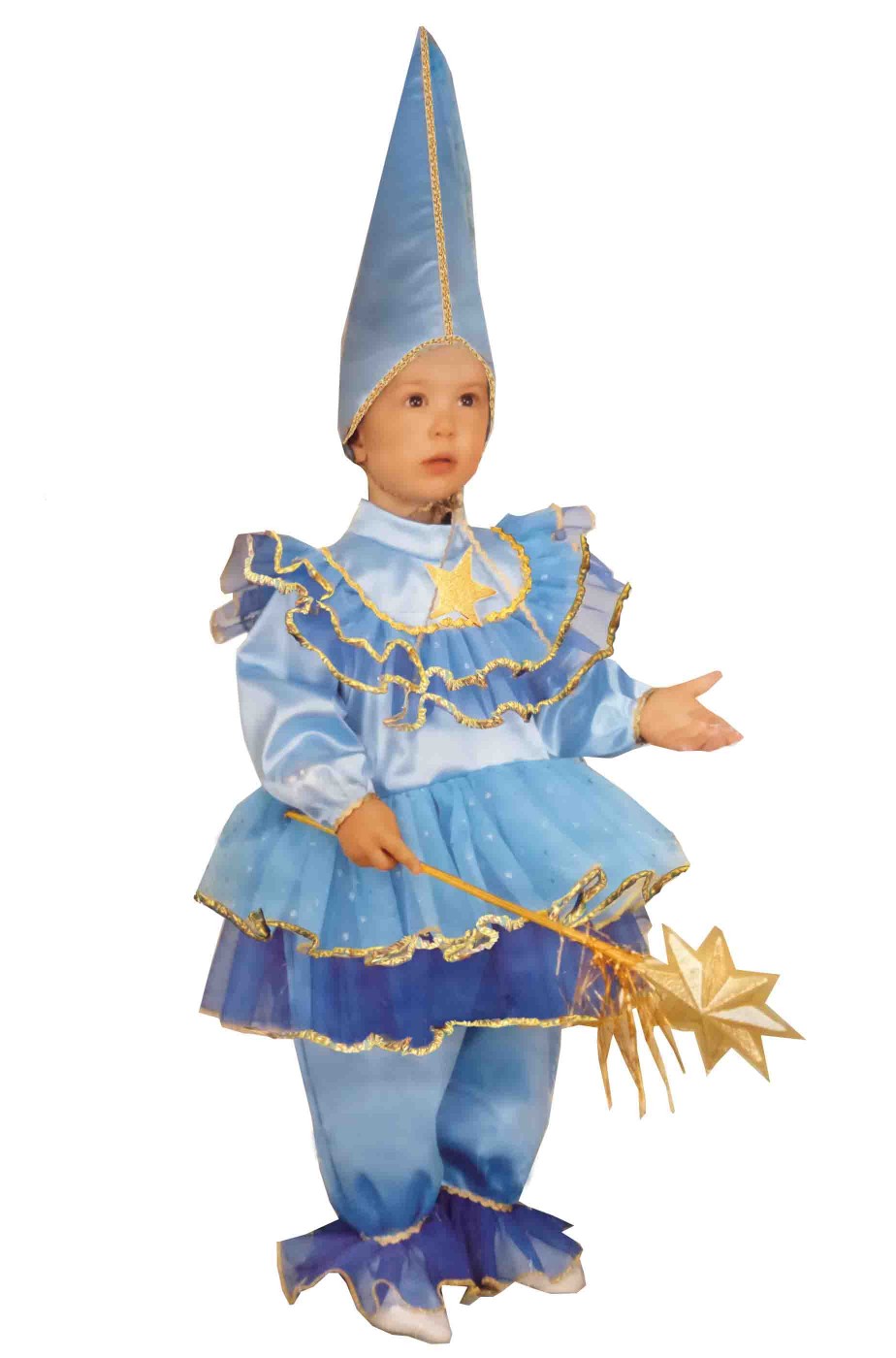 Costume di carnevale per neonati fatina azzurra