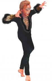 Costume carnevale da Tigre bambina