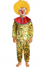 Vestito di carnevale da pagliaccio bambino