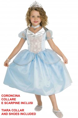 Vestito da Cenerentola bambina