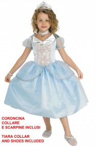 Vestito da Cenerentola bambina