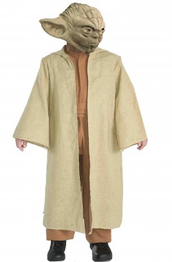 Costume di Yoda bambino maschera di vinile