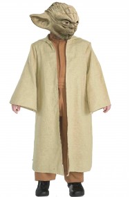 Costume di Yoda bambino maschera di vinile