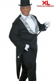 Frac con le code adulto con bavero di paillette