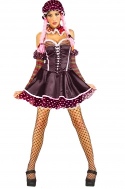 costume Halloween bambola di pezza