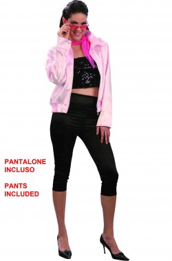 Costume donna Pink Lady Grease con pantalone
