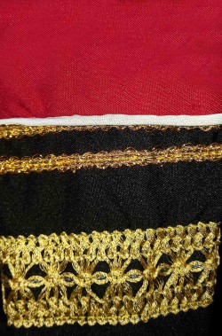 Dettaglio manica divisa reale inglese