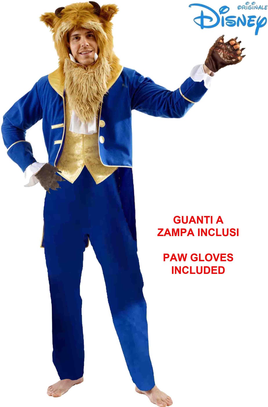 Costume La Bestia Disney La Bella e la Bestia