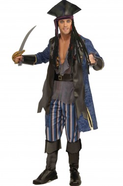 Costume da pirata il Corsaro Blu