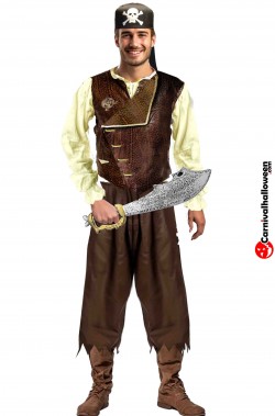 Costume di carnevale da pirata tagliagole