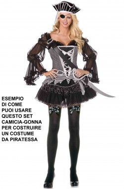 Costume da piratessa supersexy