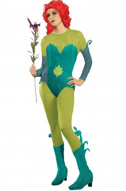 Costume di Poison Ivy originale DC Comics versione cartoon