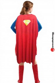 Costume di Supergirl adulta vista posteriore