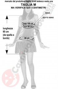 Misure costume anni 20 Charleston  Flapper taglia M