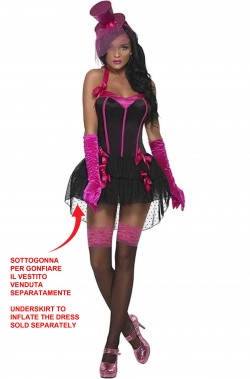 Immagine del costume da vampira burlesque con sottogonna