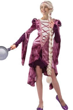 Costume di Rapunzel adulta