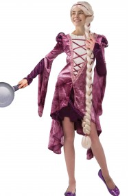 Costume di Rapunzel adulta
