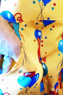 Tasca del costume da pagliaccio adulto