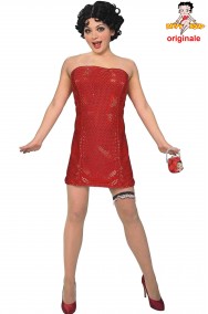 Costume di Betty Boop adulta con borsetta