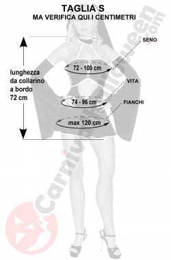 Misure da suora sexy taglia S