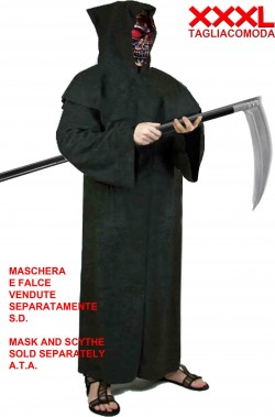 Costume di Halloween da uomo taglia grande XXXL morte