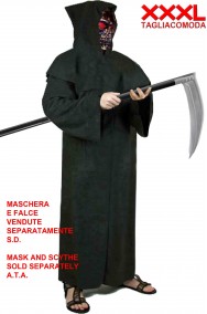 Costume di Halloween da uomo taglia grande XXXL morte