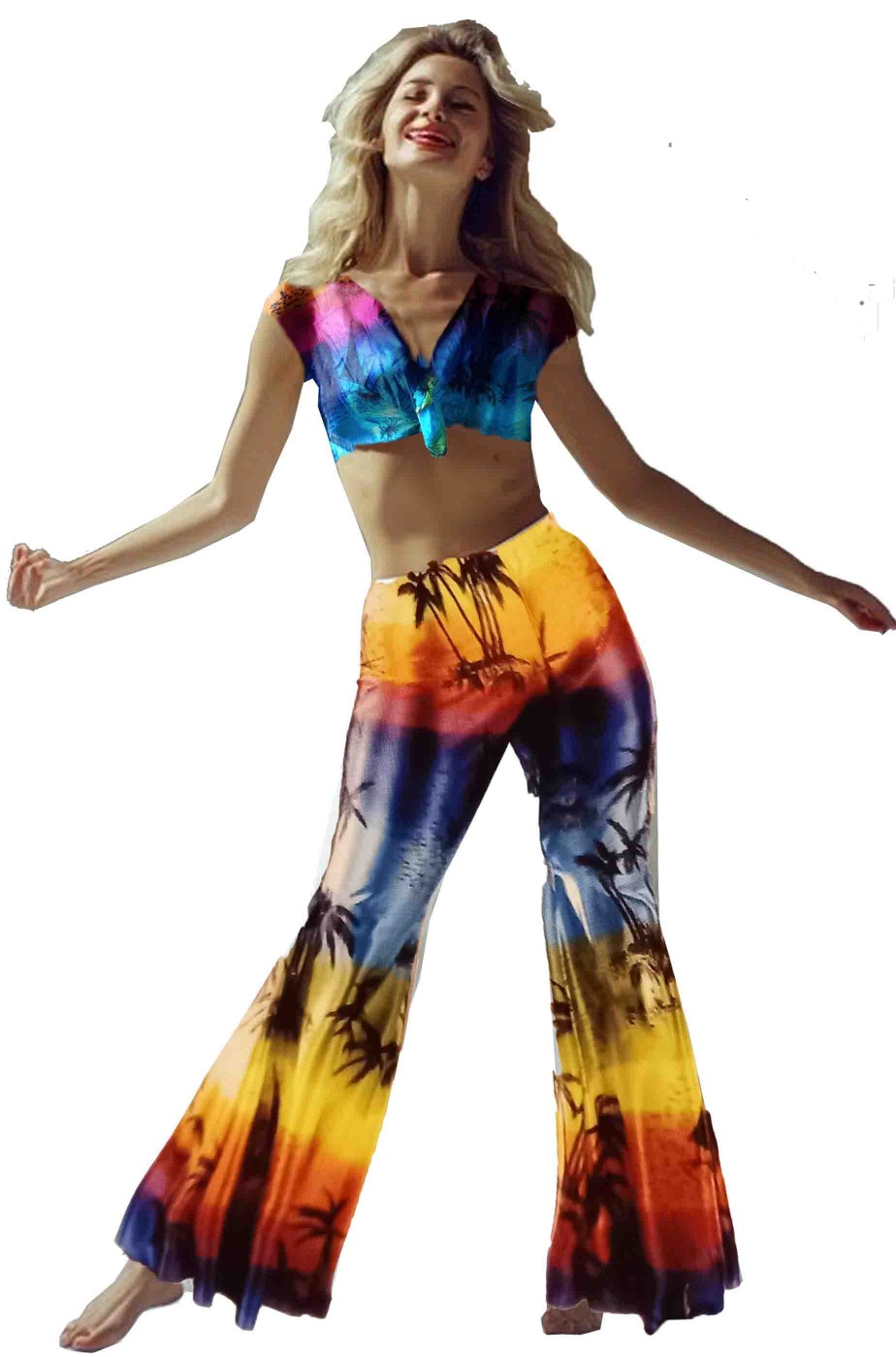 Costume da brasiliana per festa tropicale