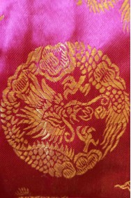 Dettaglio del tessuto del costume da cinese taglia XXS