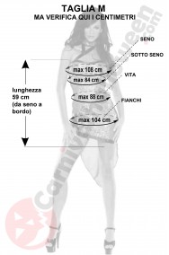 Misure costume da giapponese donna taglia M