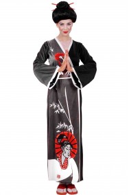 Costume donna giapponese cinese geisha