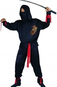 Costume di Halloween da Ninja adulto